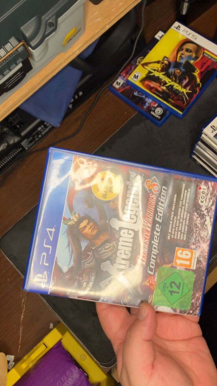 dynasty warriors ps4 box only